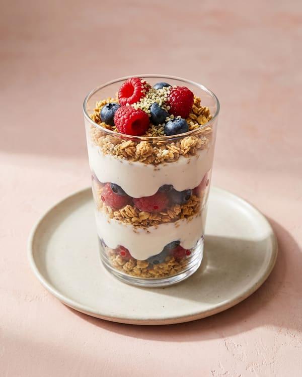 Berry Crunch Protein Parfait