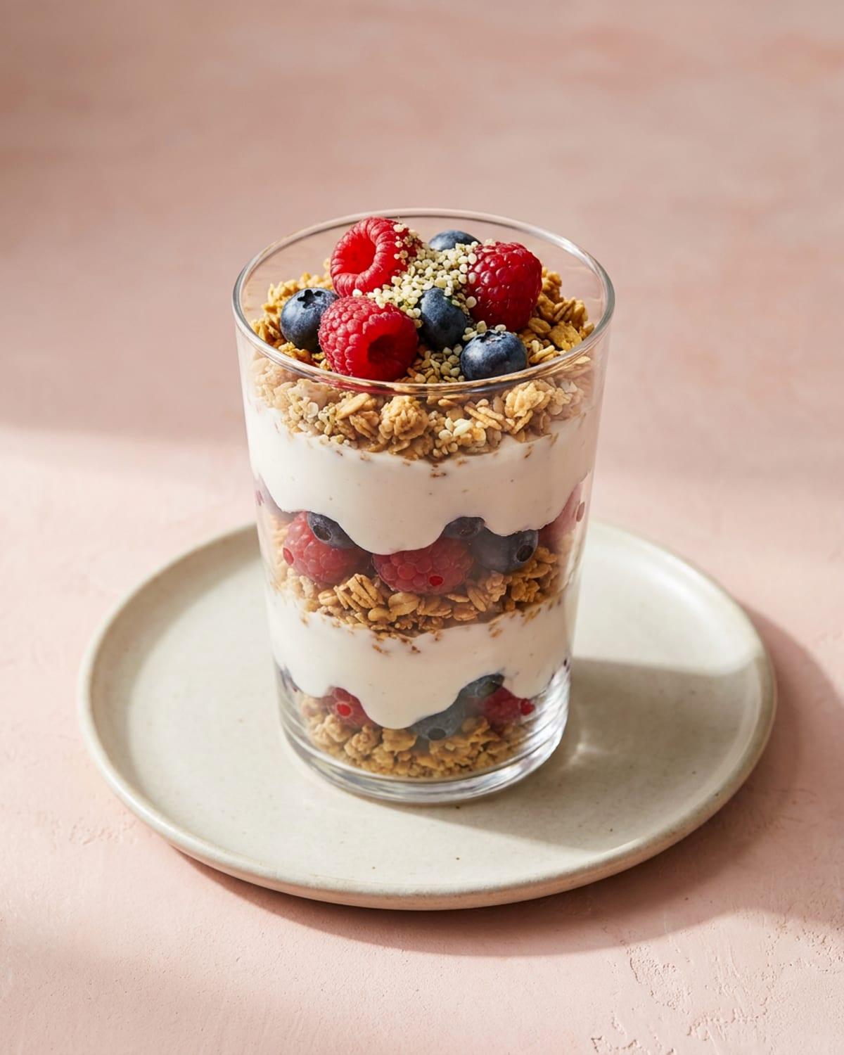 Berry Crunch Protein Parfait