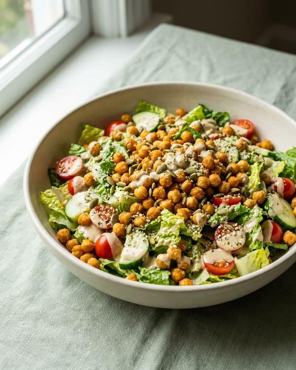 The Big Crunchy Chickpea Salad