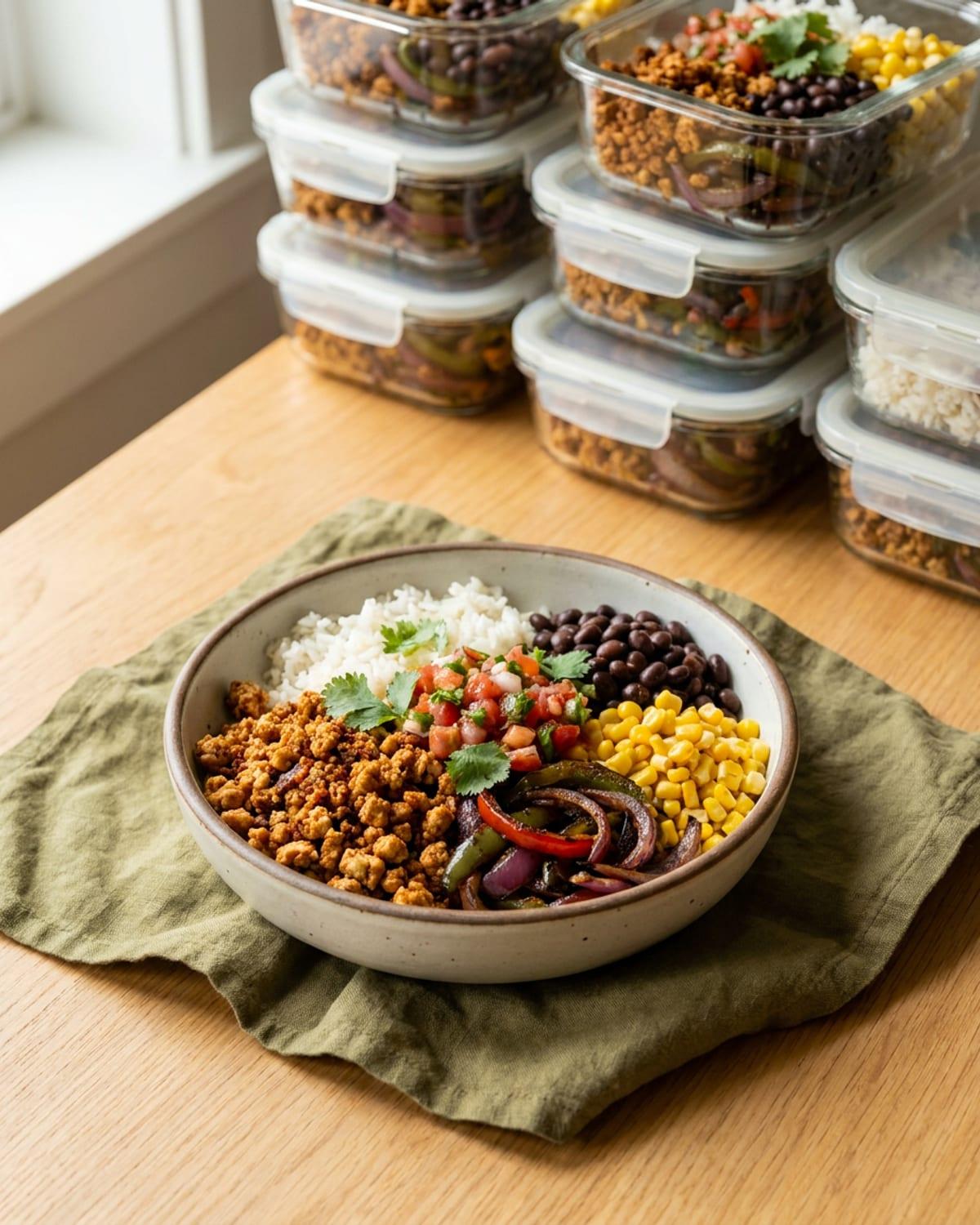 Burrito Bowl Meal Prep