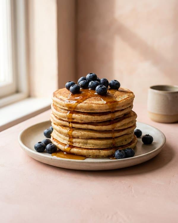 Fluffy Protein Pancakes