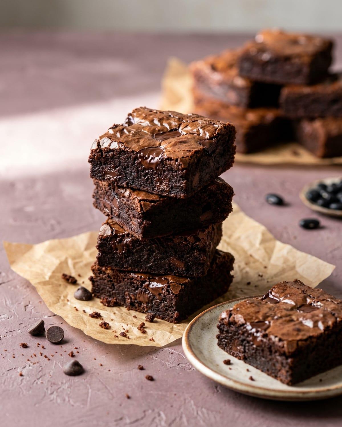 Fudgy Black Bean Brownies