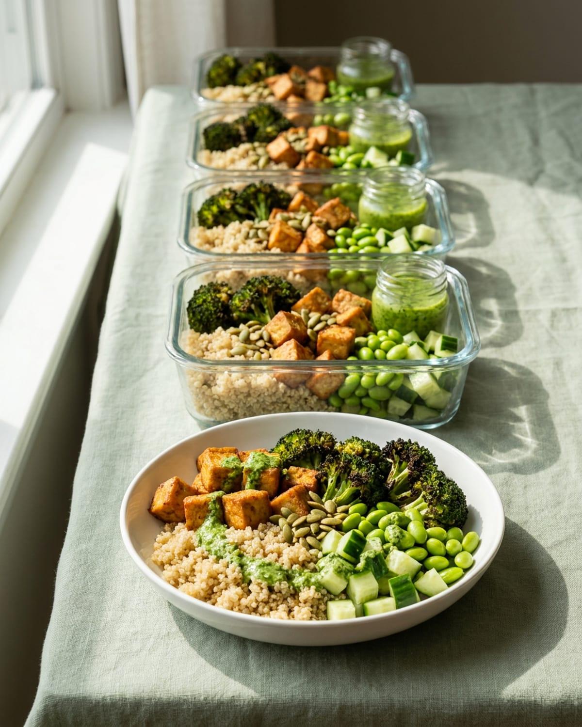 Green Goddess Quinoa Crunch Box