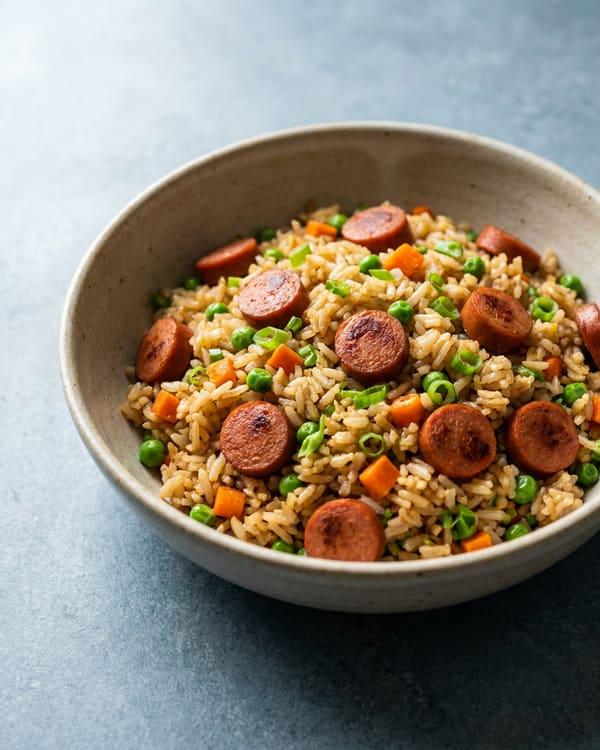 Hot Dog Fried Rice