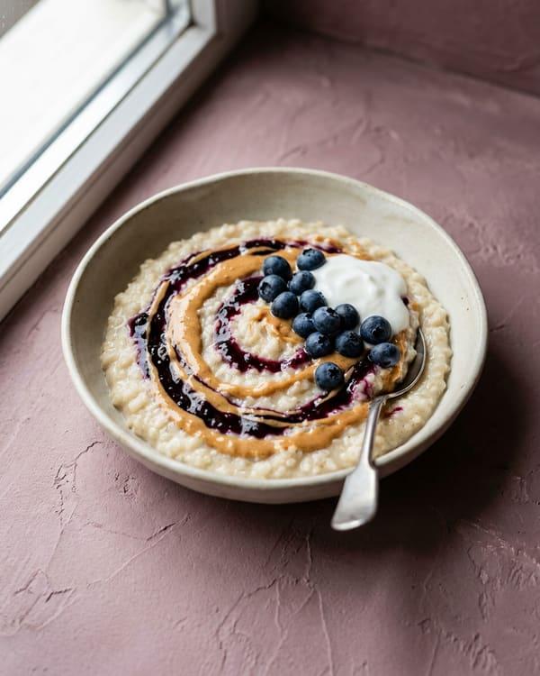 Peanut Butter & Jelly Cream of Rice