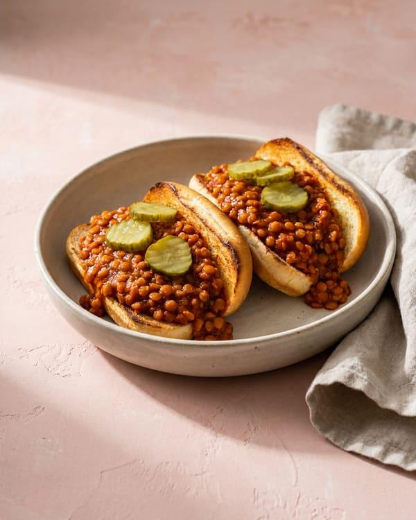 Lentil Sloppy Joes
