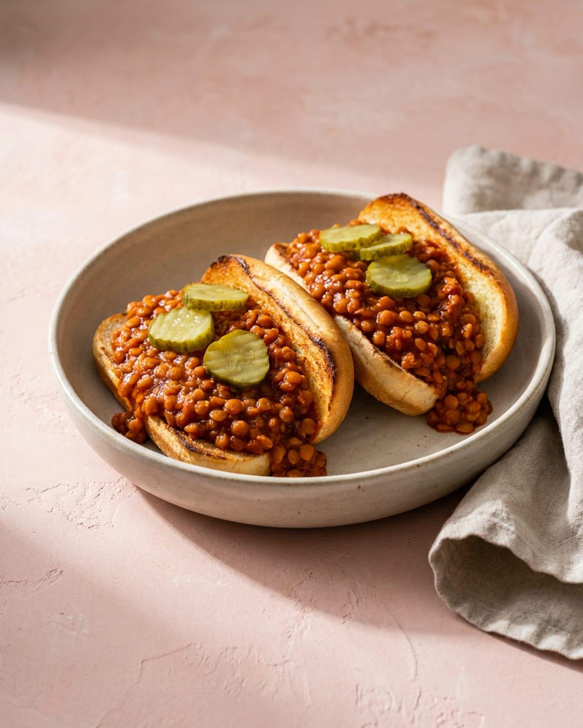 Lentil Sloppy Joes
