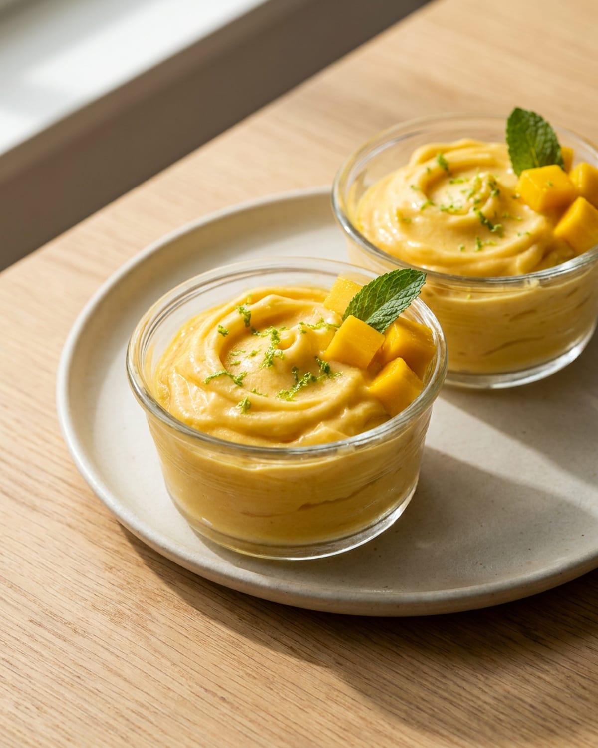 Mango Lime Nice-Cream
