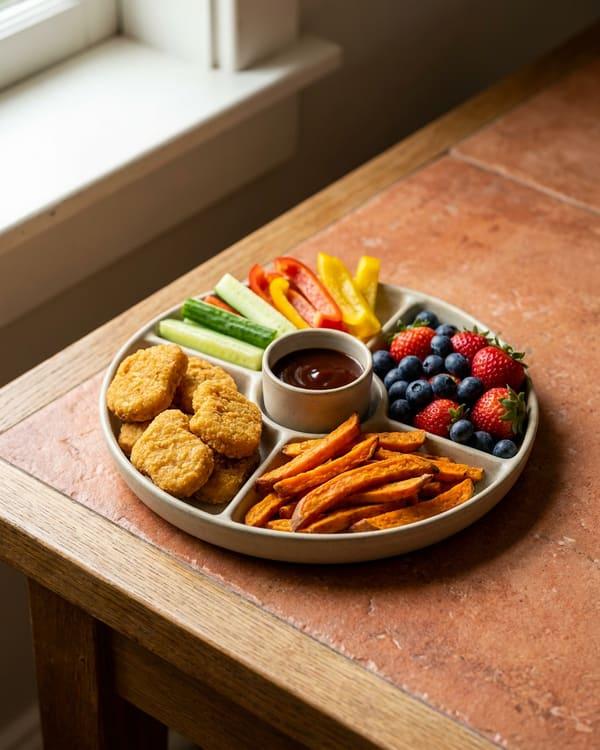 Nugget Night Snack Plate