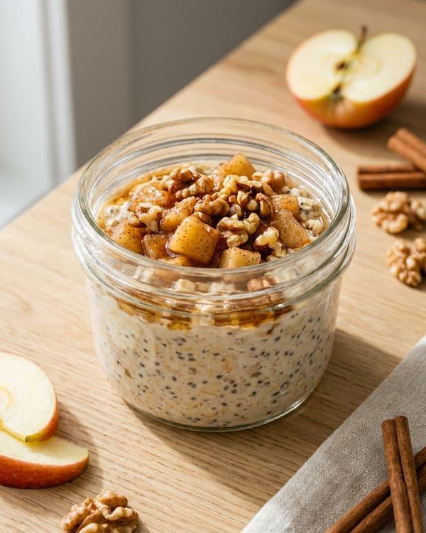 Apple Pie overnight oats