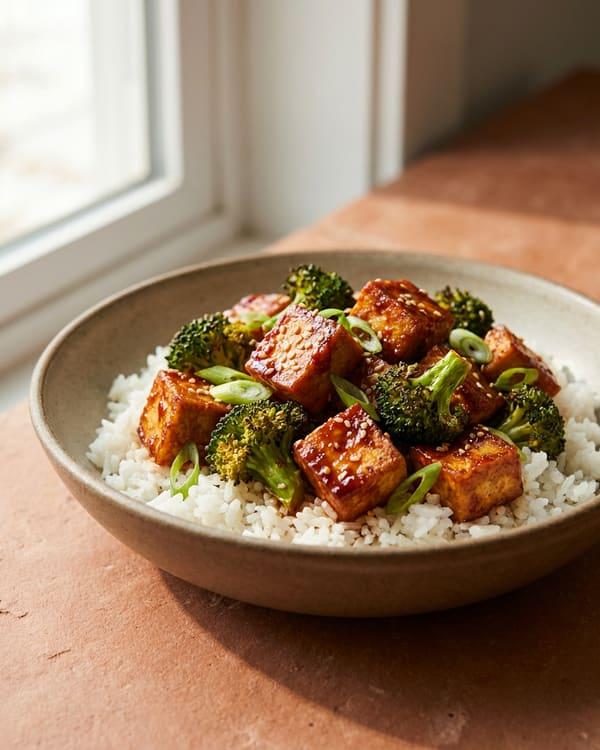 Sheet-Pan Gochujang Tofu