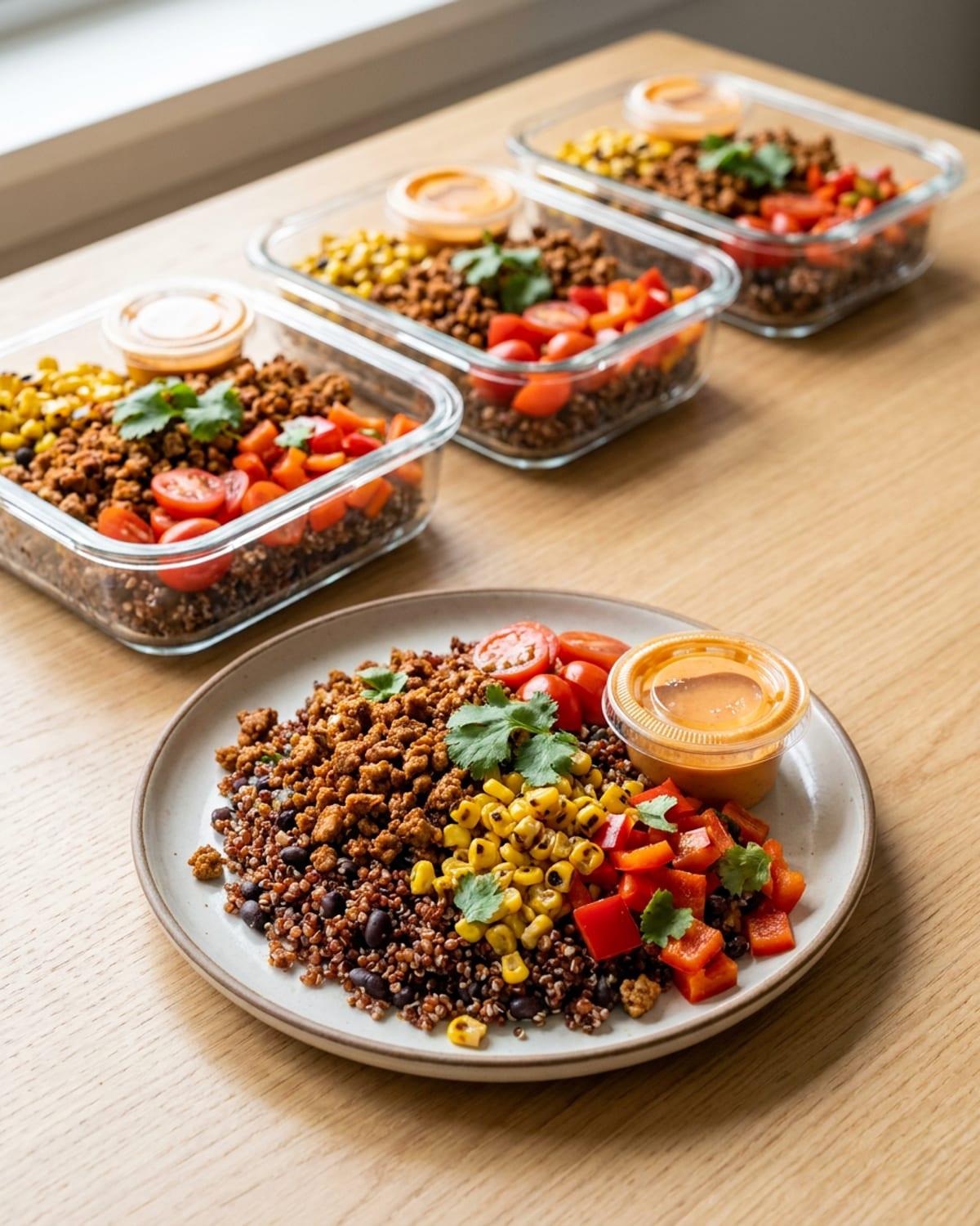 Southwest Quinoa Crunch Box