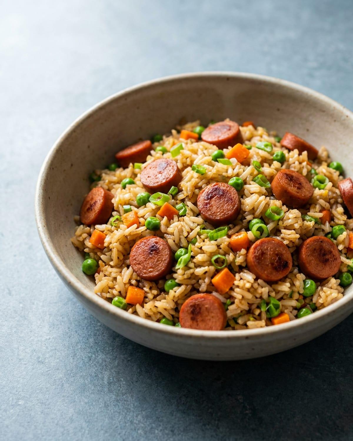 Hot Dog Fried Rice
