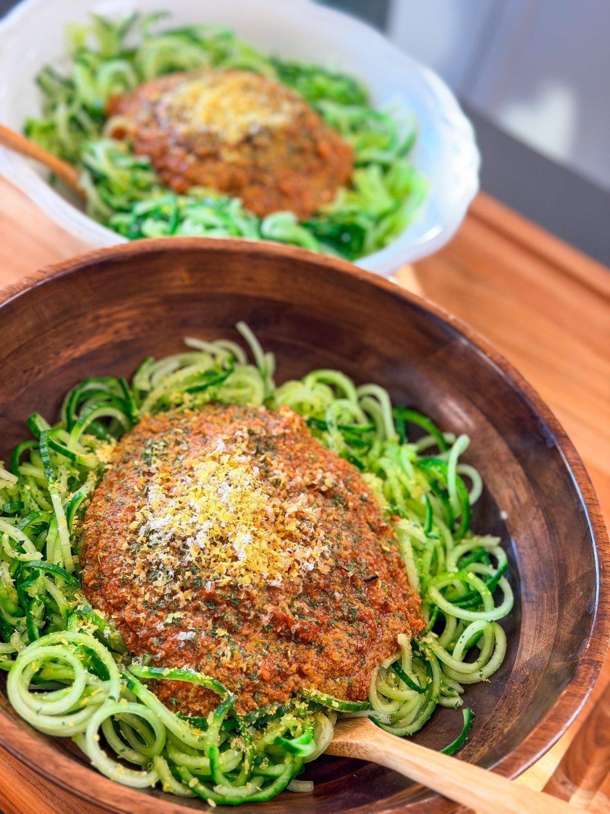Lissa's No-Dehydrator Raw Bolognese