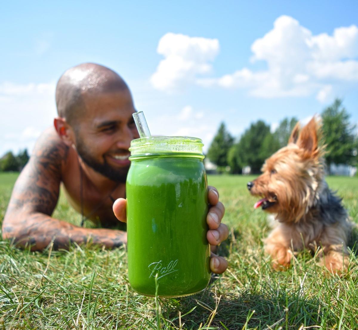 Jonny's mean green juice