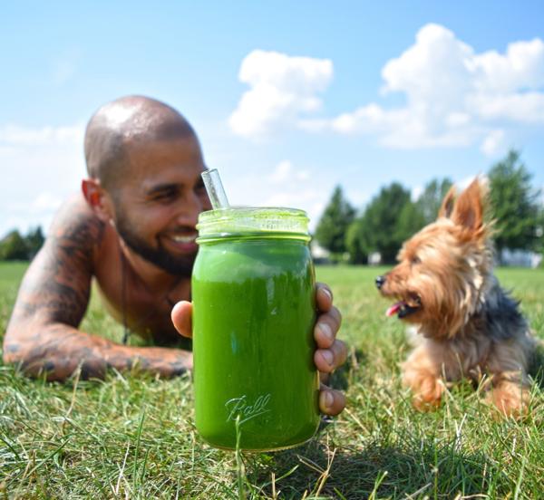 Jonny's mean green juice