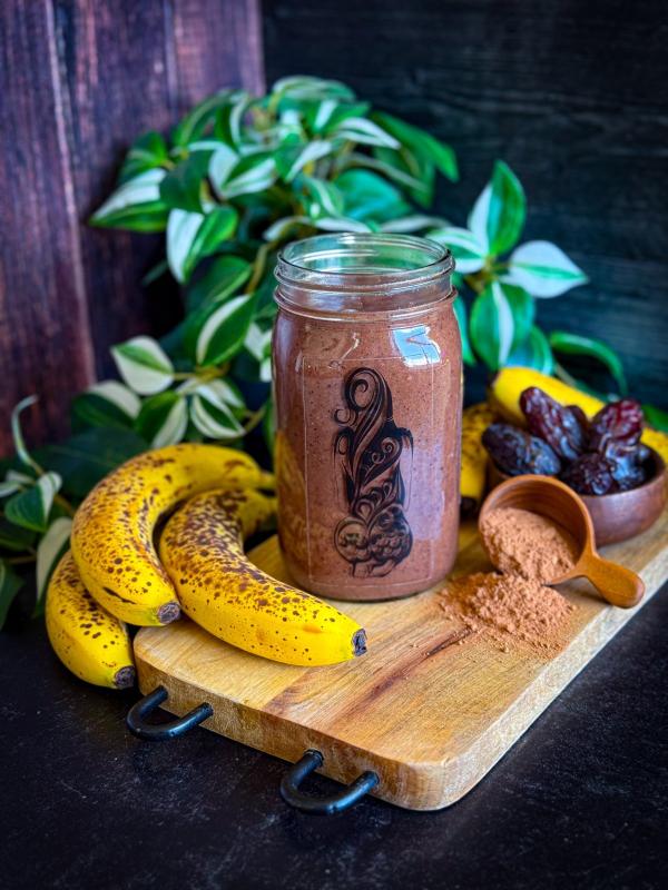 Nate's Chocolate Malt Smoothie