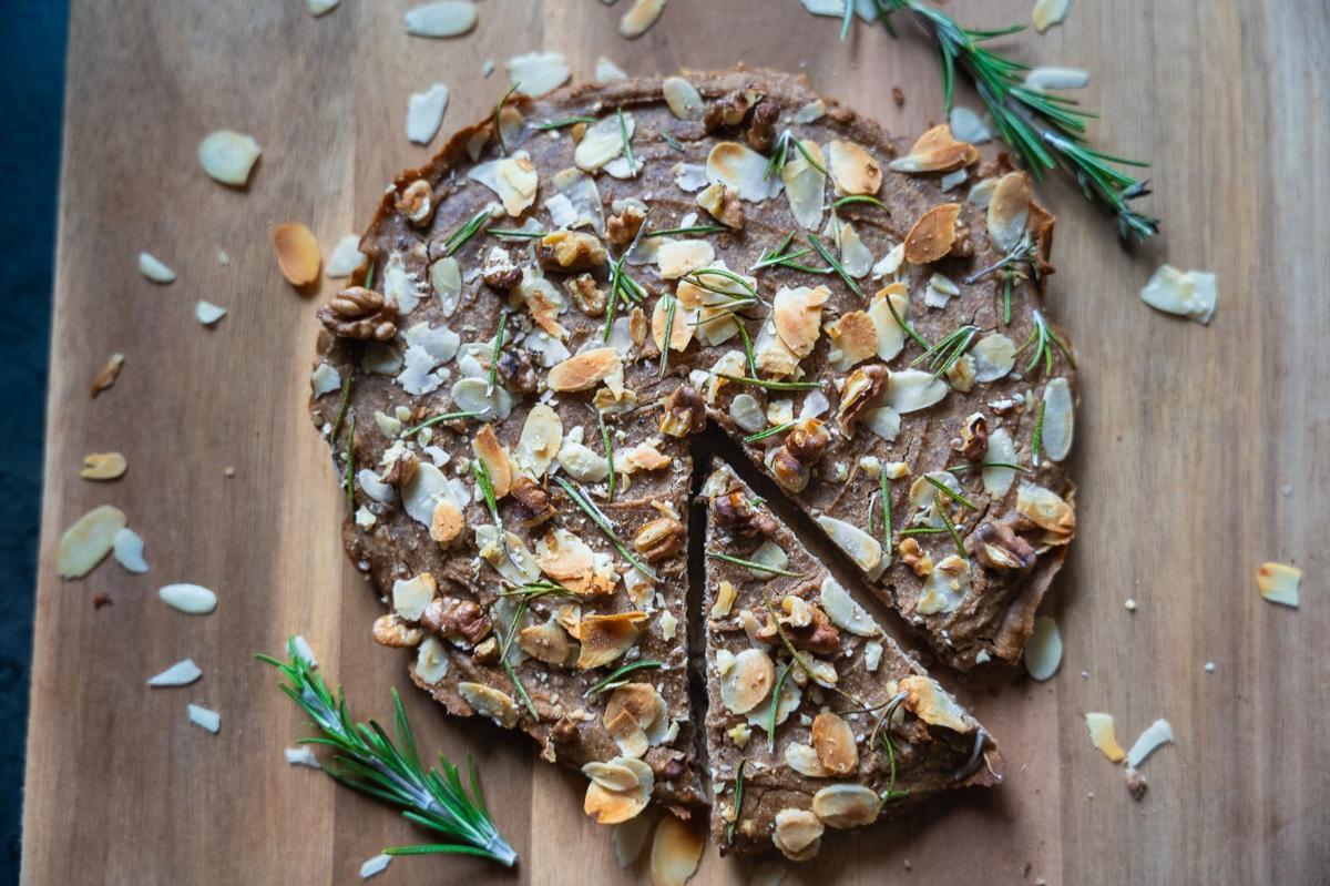 Loic's Castagnaccio - Chestnut Cake