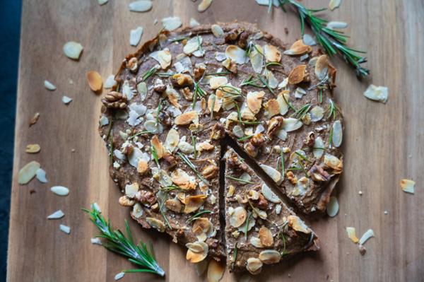 Loic's Castagnaccio - Chestnut Cake