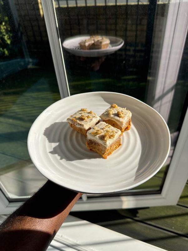 No Bake Carrot Cake