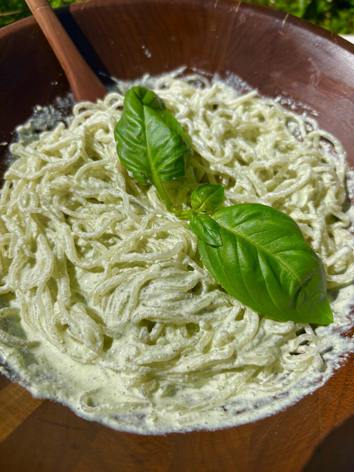 Ally's Raw Fettuccine Alfredo