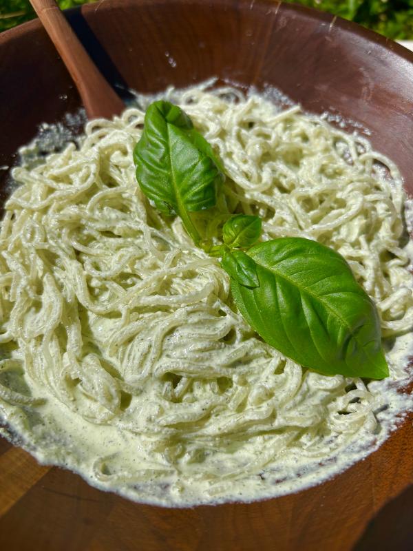 Ally's Raw Fettuccine Alfredo