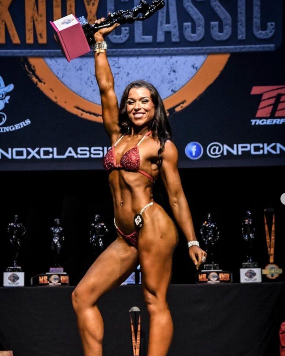 Brooke Sellers, npc overall champion · vegan coach