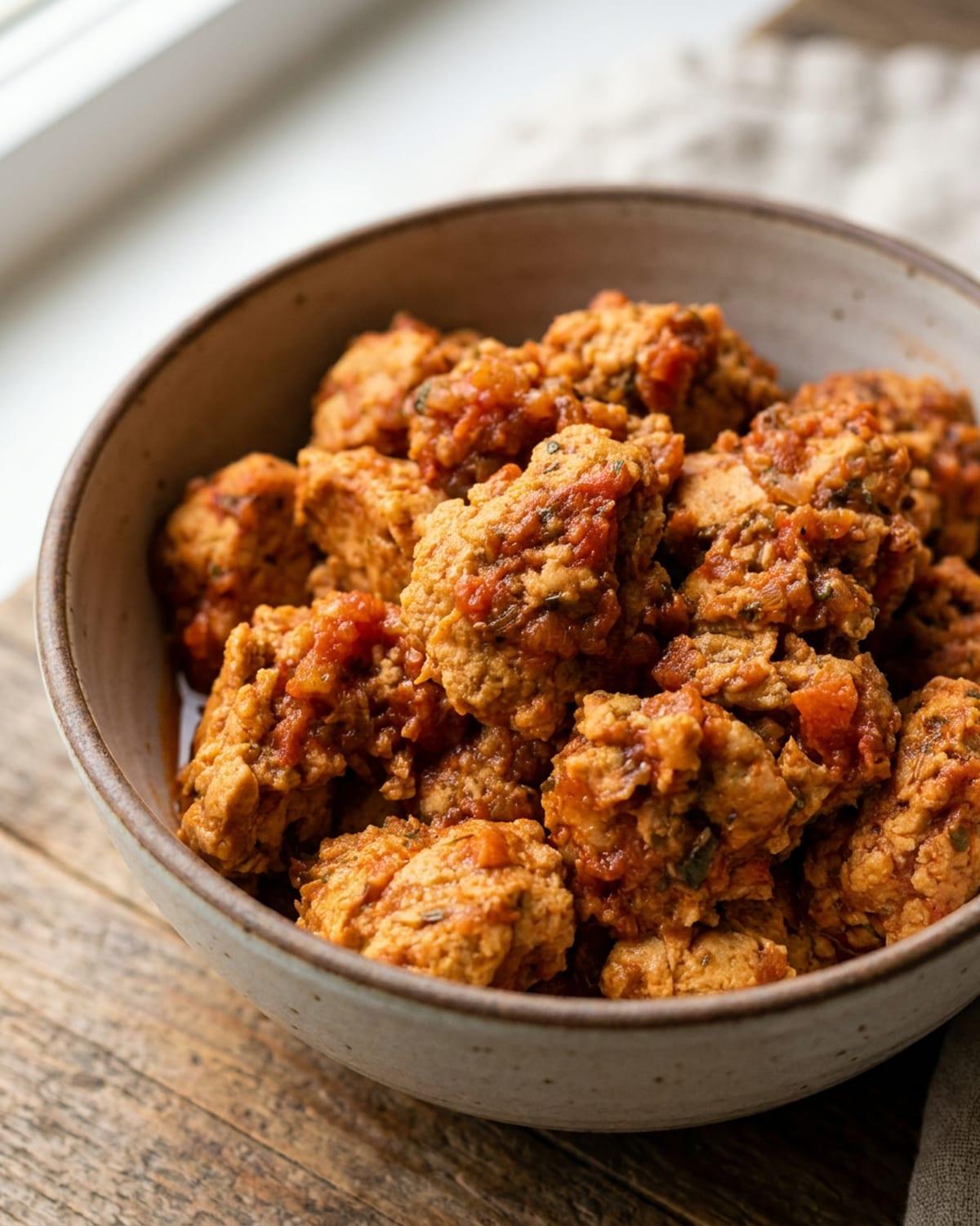 Brooke's Slow Cooker Salsa Seitan