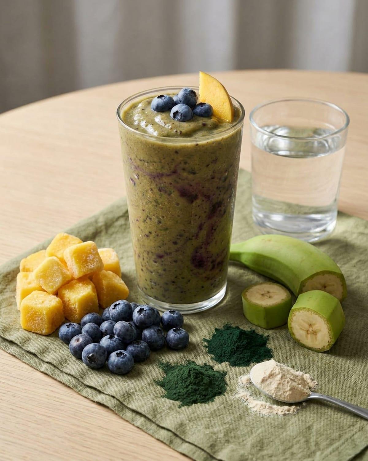 Gary's Banana Mango Blueberry Power Shake