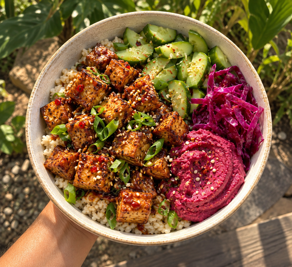 Kung Pao Tofu Bowl