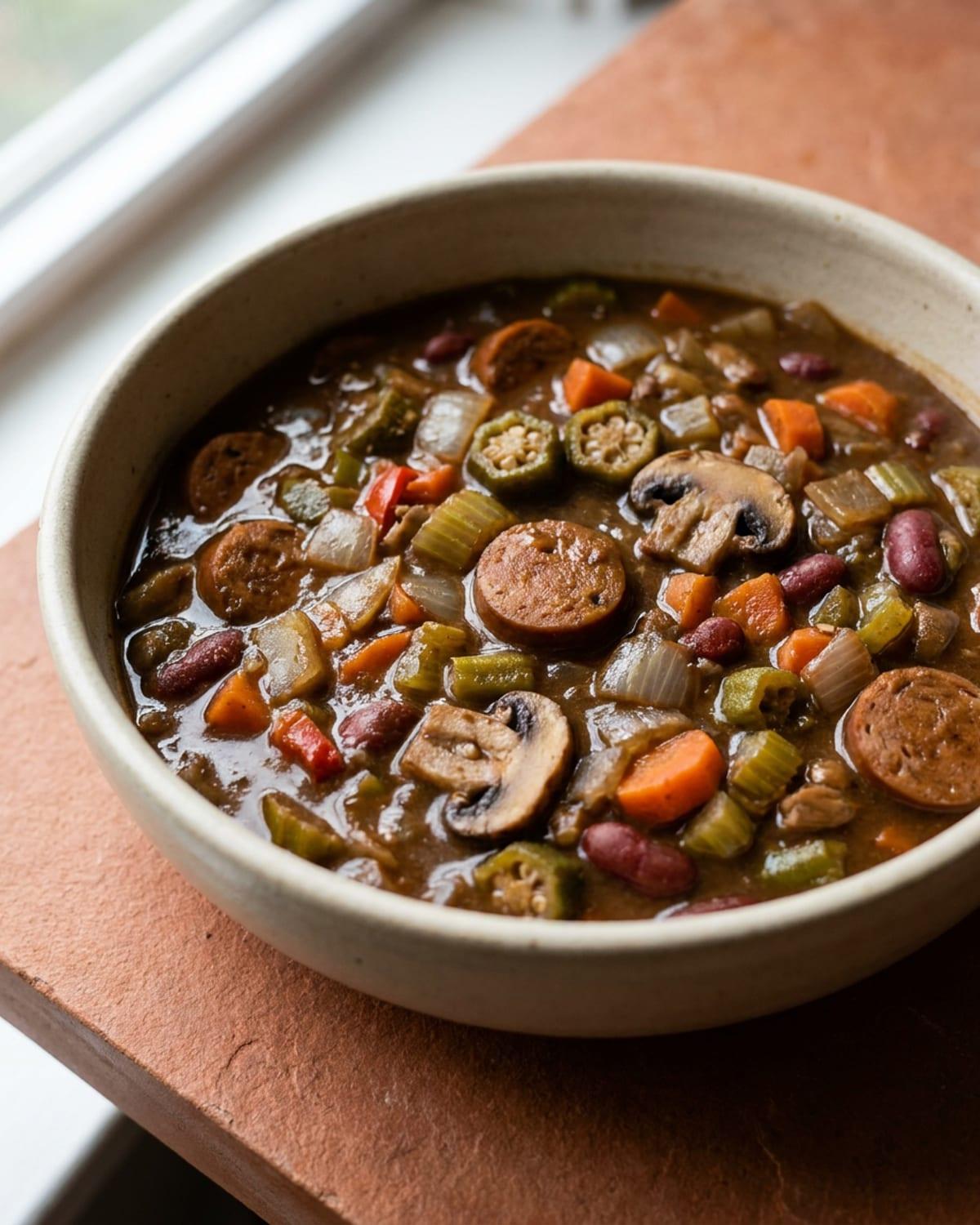 Louisiana Vegan Gumbo