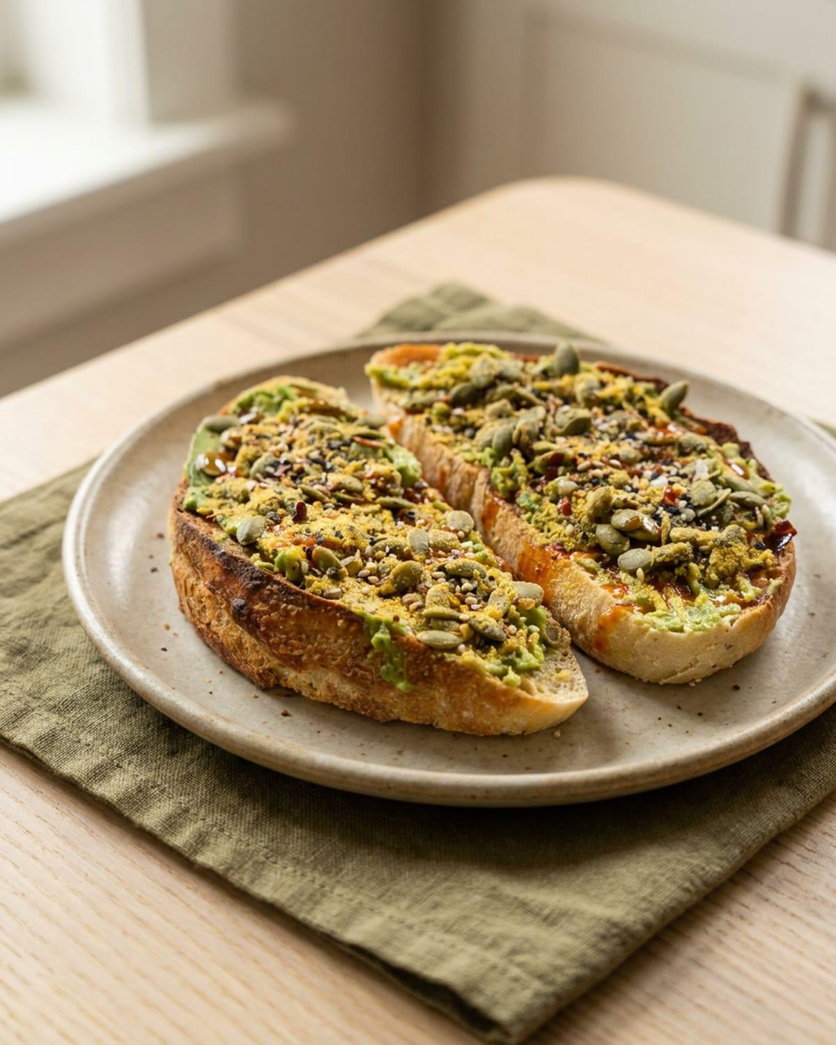 More, Not Less Avocado Toast