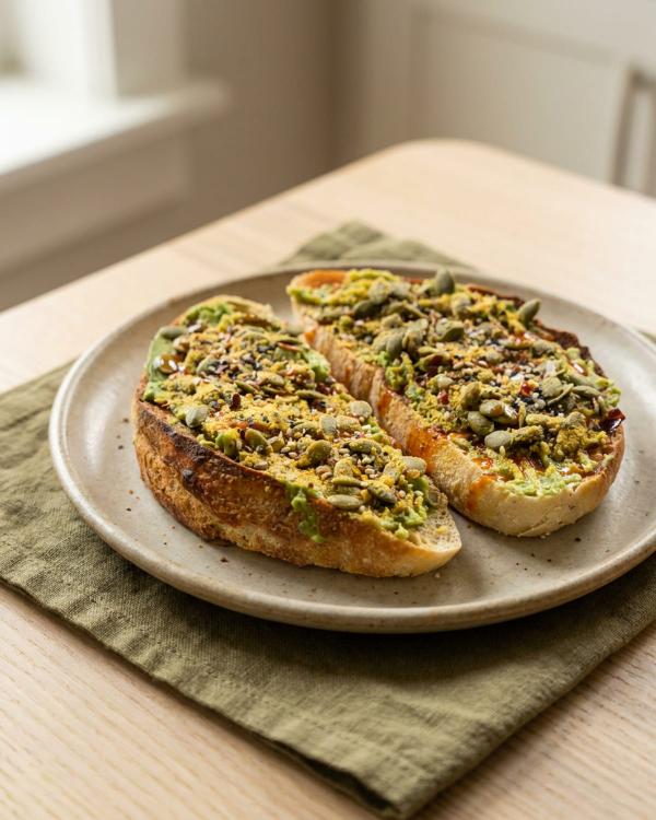 More, Not Less Avocado Toast