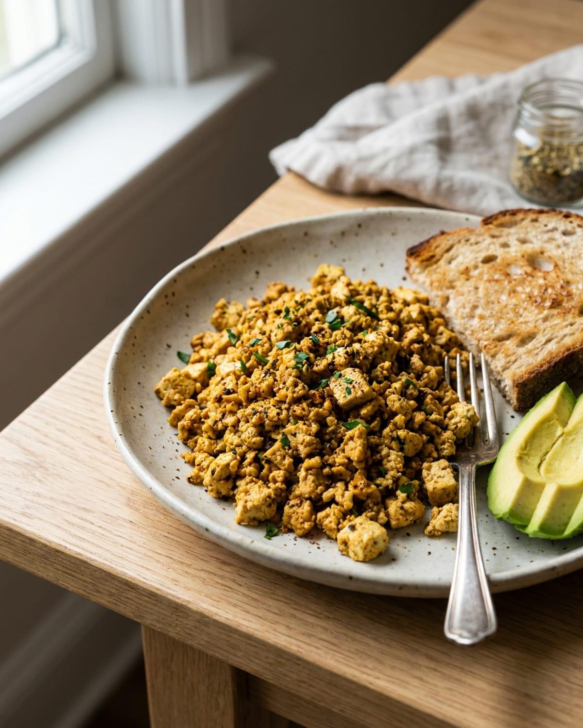 Most Excellent Tofu Scramble (with Bulk Mix)