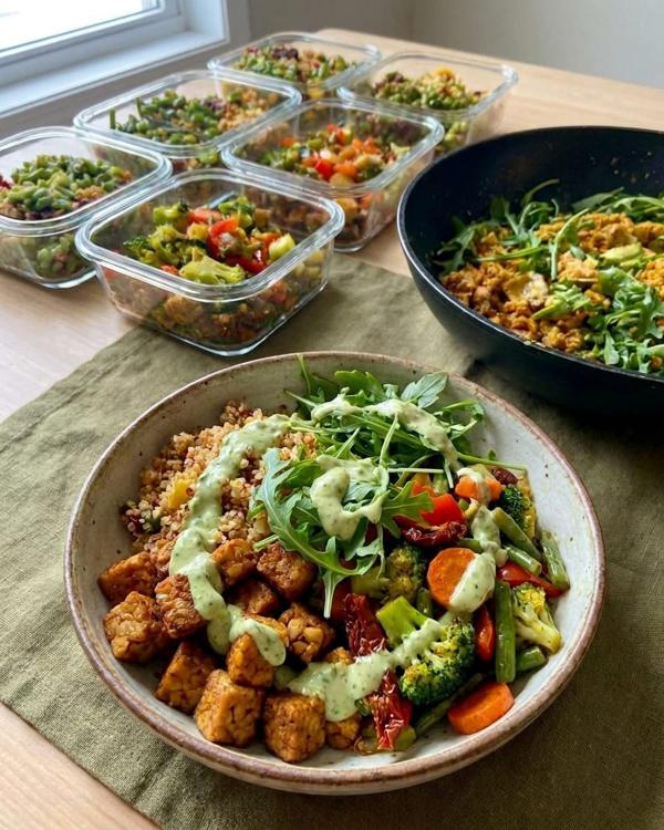 Shelli's Golden Harvest Meal Prep Bowls
