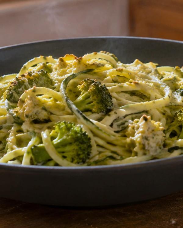 JC's Zucchini Alfredo